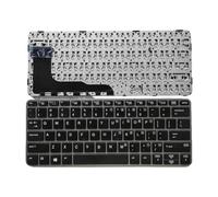 FDMOZRE Tastiera retroilluminata in Lingua Spagnola Latina araba statunitense per HP EliteBook 820 G3 G4 828 725(US NoBacklit NoPoint)