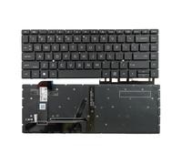 FDMOZRE Tastiera retroilluminata in Lingua statunitense per HP per ZBook per Studio G7 G8 Notebook PC