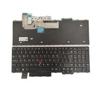 FDMOZRE Tastiera retroilluminata per Laptop statunitense, Russa, Spagnola, araba e Brasiliana, per Lenovo Thinkpad P15 P15V P17 T15P L15 Gen1 5N21D93876 5N21D93720(BR NoBacklit Point)