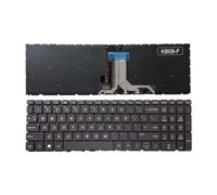 FDMOZRE Tastiera retroilluminata per Laptop USA, Russia e Regno Unito per HP 15-EH 15-EG 15-ER 15M-EH 17-CN 17-CP 17S-CU 470 G8 Notebook PC(US Backlit Black)