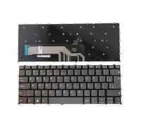 FDMOZRE Tastiera retroilluminata US RU SP BR per Lenovo Air 14 2020 per Flex 5-14IIL05 5-14ITL05 5-14ACL05 5-14ARE05 Slim 7-14IIL Pro-14(BR NoBacklit Gray)
