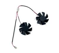 FDMOZRE Ventola di Raffreddamento 46mm 2pin T125010SU(B) FS1250-S2053A GPU Fan per ZOTAC Gaming GTX 1650 Slim 1050Ti-4GD5 Mini RTX3050