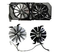 FDMOZRE Ventola di Raffreddamento 85MM 4PIN RTX2060 GTX1660S GPU Fan per SOYO per Maxsun per GeForce RTX 2060 Super GTX1660 per Scheda Video(Maxsun Fans)