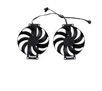 FDMOZRE Ventola di Raffreddamento CF9010U12D da 90 mm a 6 Pin per ASUS Dual RTX 3060 Ti 8G Mini V2 LHR, dissipatore per Scheda Grafica T129215SU(Black 2-Fan)