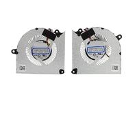 FDMOZRE Ventola di Raffreddamento CPU GPU per Laptop per MSI 15P3 Pulse16 AI C1VFKG PABD1A010SHR N527 PABD1A010SHL N528 0,6 A 12 V CC(A Pair Fan)