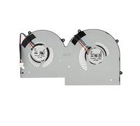 FDMOZRE Ventola di Raffreddamento per Laptop MSI per MS-1595 per Summit E16 AI Evo BS4405HS-U6Y BS5205HS-U6Y DC 5V