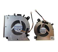 FDMOZRE Ventola GPU e CPU per MSI per Katana GF76 per Pulse GL76 MS-17L1 GF66 11UC GL66 11UEK MS-1581 MS-1583 Series DC5V