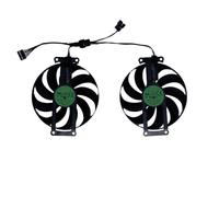 FDMOZRE Ventola per Scheda Grafica, T129215SU, PLA09215S12H, 2 Pezzi/Set, per ASUS per Dual RTX 3060Ti V2 per Mini OC, per 3060 12GB Mini(PLA09215S12H)
