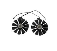 FDMOZRE Ventole Dual OC FDC10U12S9-C da 87 mm a 4 Pin per Scheda ASUS GeForce RTX 2060 2070 2080 Gaming(2PCS)