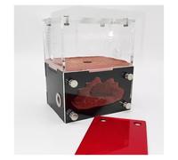 FDOSIJFOS Formicaio, Nido di formicaio in Cemento, con Torre idratazione, in Acrilico for l'educazione scientifica(Bruin)