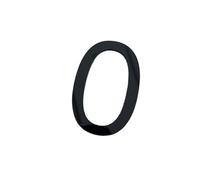 FDOSIJFOS Numero civico, Targa Adesiva 3D for Porta, for Esterni, Appartamento, Camera d'albergo, indirizzo, casa Moderna, Targa in Acrilico Digitale Creativa(Black,0)