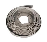 FDOSIJFOS Recinzioni per Giardini, Idee for recinzioni da Giardino, 1 Set di Recinzione for Prato Senza scavo, Decorazione a Forma L, barriera in Pietra d'erba, Bordatura del Paesaggio(Grey)