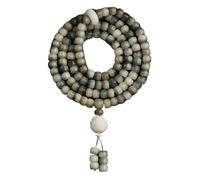 FDOSIJFOS Rosario di Semi di Bodhi, Bracciale con Perline di radice di Bodhi 108 bracciali di Buddha Bodhi con Gradiente Naturale Bracciale con Design di Loto for Uomo e Donna