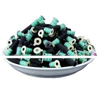 FDOSIJFOS Rotoli di Moxa, 180 Pezzi Mini Tubo di Moxa Autoadesivo Adesivo for moxibustione Cinese Terapia Bruciatore Senza Fumo Riscaldamento Punto agopuntura Meridiano(180pcs Smoke)