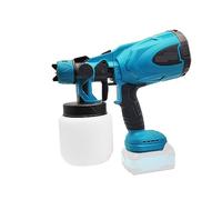 FDOSIJFOS spruzzatori di Vernice, Pistola a spruzzo elettrica, spruzzatore di Vernice Senza Fili, for Auto, mobili, Rivestimento in Acciaio, aerografo, Compatibile con Batteria da 18 V