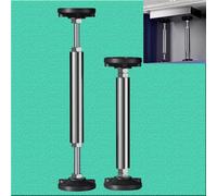 FDOSIJFOS Staffa per lavello sottopiano staffe for lavello, pali di supporto for regolabili, kit riparazione for gambe telescopiche in acciaio inossidabile for mobili, divani(2*Height 42 52cm)