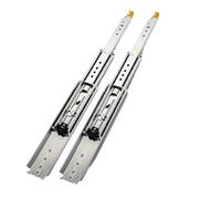 FDQAMLKX Guide per cassetti, 1 Paio di Guide per cassetti - Guide con Cuscinetti Completi da 32-60" per Uso Industriale, capacità di 485 libbre (56 Pollici)