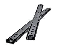 FDQAMLKX Guide per cassetti, Guide per cassetti Resistenti da 8 a 20 Pollici, Confezione da 7 Guide per cassetti per armadietti (Dg205 10 Pollici)