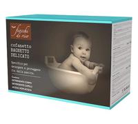 FIOCCHI DI RISO Cofanetto Bagnetto Delicato, 60salviettine + 200ml+200ml