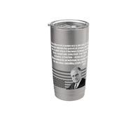 FDR sul fascismo che prende il governo Bicchiere termico in acciaio inox doppia parete