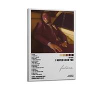 FDRPMHC Future I Never Liked You - Tela decorativa da parete per soggiorno, camera da letto, 30 x 45 cm, con cornice