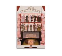 FDRPMHC The Grand Budapest Hotel 1 tela decorazione artistica da parete soggiorno camera da letto moderna 40 x 60 cm senza cornice