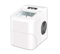 FDTMGW Macchina per il controsoffitto della macchina del ghiaccio, macchina portatile per la creazione di cubetti di ghiaccio, macchina per il ghiaccio commerciale con stoccaggio, funzione autopulente