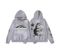 FDTURES 2024 Hellst Moda Autunno/Inverno Stampato Coppia Moda Felpa Felpa Uomo E Donna Trend-color5||M