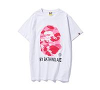 FDTURES 24ss Coppia Moda Hip-Hop Top BAP Puro Cotone Doppio Filato Uomo E Donna Casual Sport Manica Corta T-Shirt-color8||M