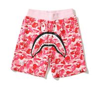 FDTURES 24ss Fashion Trend Bottoms BAP Shark Camouflage Youth Casual Shorts di Media Lunghezza da Uomo in Puro Cotone-color12||M