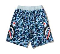 FDTURES 24ss Pantaloni Sportivi Casual BAP Squalo Camouflage Youth Casual Pantaloncini Medi Pantaloncini da Uomo in Puro Cotone-color6||M