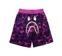 FDTURES 24ss Pantaloni Sportivi Casual BAP Squalo Camouflage Youth Casual Pantaloncini Medi Pantaloncini da Uomo in Puro Cotone-color2||S