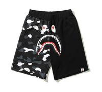 FDTURES 24ss Pantaloni Sportivi Casual BAP Squalo Camouflage Youth Casual Pantaloncini Medi Pantaloncini da Uomo in Puro Cotone-color7||S