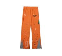 FDTURES 24ss Trendy Galle Disegnato A Mano Inchiostro Splashing Graffiti Che Fanno Vecchi Pantaloni Casual per Gli Uomini E Le Donne High Street Trumpet Pants-color3||XL