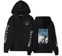 FDTURES personalità Manga Solo Leveling Sung Jin-Woo Eyes Hoodies Uomini Divertente Anime Cool Stampato Moda Casuale Inverno Vestiti Oversize-color7||3XL