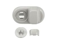 FDWPJYO Tetto Interno Auto Visiera Parasole Lato Guida Visiera Parasole Piastra di Protezione Clip Fissa Gancio Fibbia per Mini Cooper One JCW F54 F55 F56