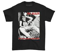 Fdym Gg Allin You Give Love A Bad Name T Shirt Nero, Nero , XL