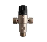 FDYZCIYI Miscelatore termostatico in Ottone for energia Solare, valvola termostatica, Rubinetto termostatico DN15 DN20 DN25(DN25)