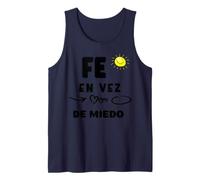 Fe en vez de Miedo Camisetas cristianas para Regalo Canotta