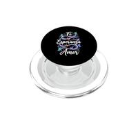 Fe Esperanza Amor Farfalla Christian Spanish Faith Español PopSockets PopGrip per MagSafe