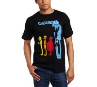 Fea merchandising GmbH da uomo Gorillaz Rock the House Maglietta, Black, M,Nero