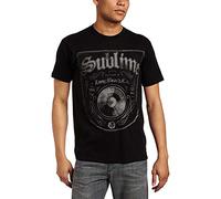 FEA Merchandising Uomo Sublime Bottled in LBC Slim Fit Tee, Nero, X-Large