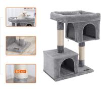 Feandrea Albero per Gatti, 84 cm, Tiragraffi, L, Condominio per Gatti di Grande