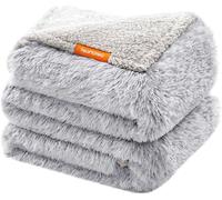 Feandrea - Coperta impermeabile per cani, coperta in pile lunga per animali domestici di taglia extra grande, per cani, gatti e umani, 229 x 203 cm, XXXL, in pile Sherpa, reversibile su entrambi i