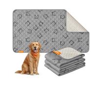 Feandrea Coperta per Cani Impermeabile, di Taglia Grande, 135 x 76 cm | Copridivano per Cani, Lavabile in Lavatrice, Antiscivolo, Trapuntato, Grigio Tortora, Collezione BASCO PPB024GD01