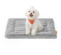 Feandrea Coperta per Cani, S, 60 x 45 cm, Coperta per Animali Domestici, Utilizzabile da Entrambi Lati, Copridivano per Cani e Gatti Lavabile in Lavatrice, Grigio Tortora PPB041GD01