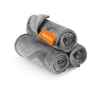 Feandrea Coperte per Animali Domestici, Coperta di 3 Pezzi Lavabili per Gatti, XS, 60 x 40 cm, per gattini e gatti piccoli, Copridivano in flanella per cani, Grigio Ardesia PPB011G01