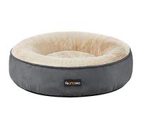 Feandrea Cuccia per Cani, a Forma di Ciambella, 50 cm, Grigio Scuro PGW050G02