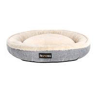 Feandrea Cuccia per Cani Gatti, Forma di Ciambella, 75cm, Grigio PGW075G02 | Grigio, Collezione BEAKON PGW075G02