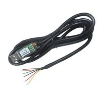 Feanteek Cavo adattatore da USB a RS485, convertitore seriale, cavo Modbus A+,B- con TX RX LED USB-RS485-WE-5000-BT compatibile con Windows11 10 8 7 Android Linux Mac OS